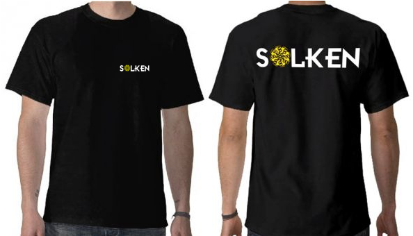 Camiseta Masculina Preta - (04)